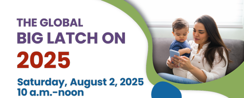 Header of the Global Big Latch On 2025 event.